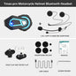 Freedconn T Max Pro Motorcycle Helmet Bluetooth Intercom 1200m 6 Riders FM