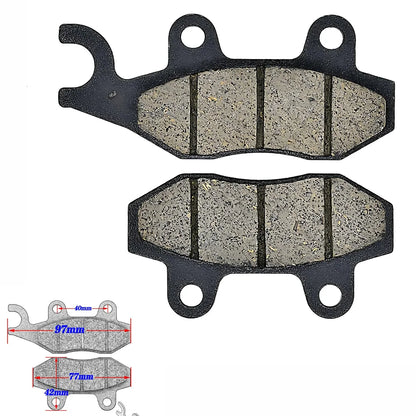 Brake Pads for 50cc-250cc ATV Quad Dirt Bike Go Kart Motorcycle Hydraulic