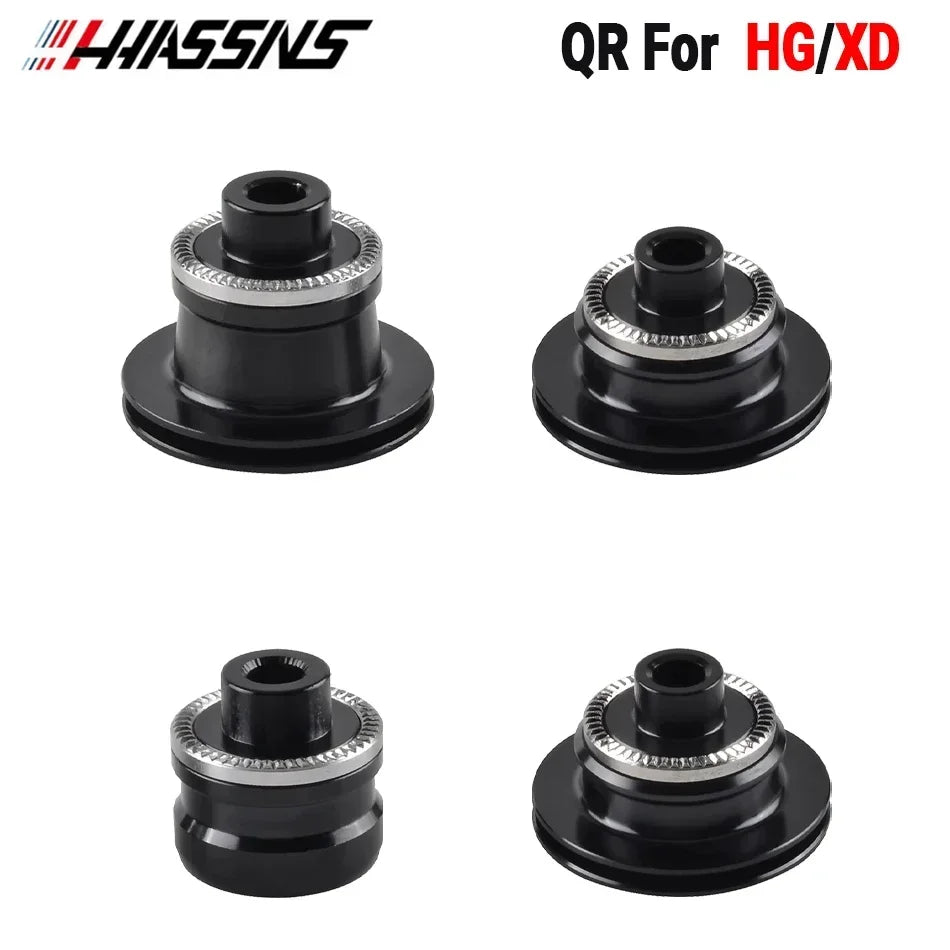 HASSNS PRO7 HG/XD/MS Hub Adapter, QR/THRU Endcap for 135x10/142x12 Bicycle Hub Body