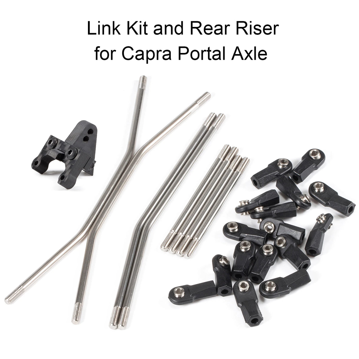 Portal ESC Battery Axle Mount Plate for Capra Carbon Fiber Chassis