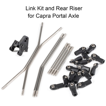 Portal ESC Battery Axle Mount Plate for Capra Carbon Fiber Chassis