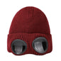 Winter Warm Beanie Hat Windproof Knitted Ski Cycling Cap for Men Women