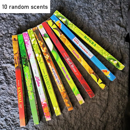 4/10/25 Small Boxes Incense Sticks Mixed Scents for Home Fragrance Meditation