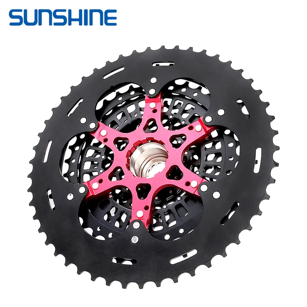 SUNSHINE XD MTB Cassette 12 Speed 9–50T Black Compatible SRAM XD Freehub - EXPROTAS