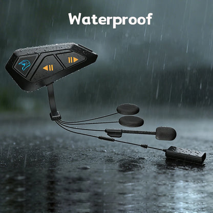 Freedconn FG Motorcycle Helmet Bluetooth Intercom 12 Riders BT5.1 Waterproof
