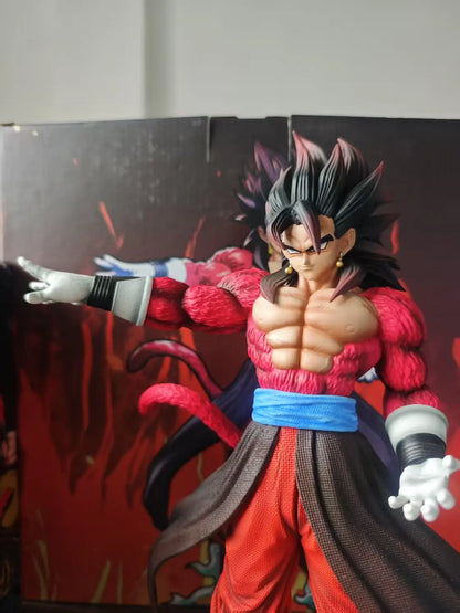 Dragon Ball Heroes Xeno Vegito SSJ4 Figure PVC Anime Statue Model Toy