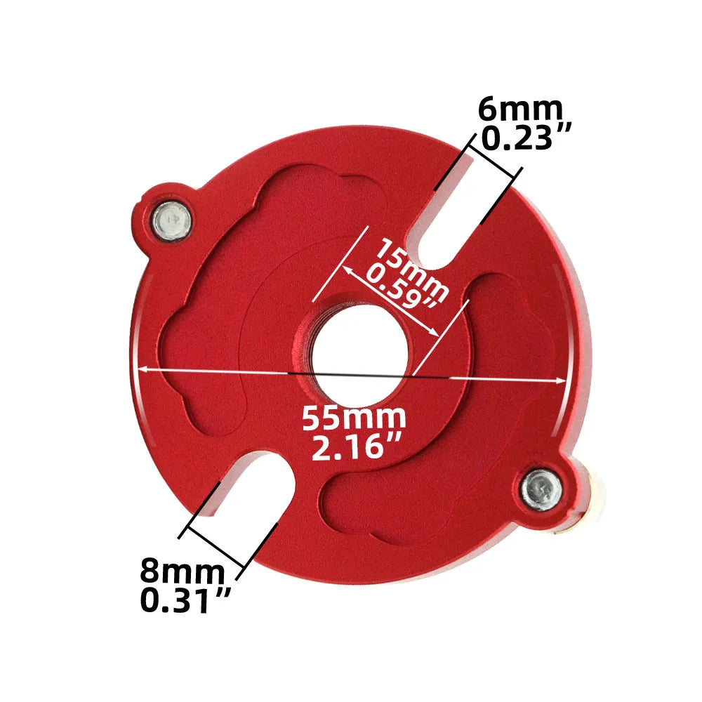 Woodworking Self-Centering Dowel Jig Kit w/ 3-10mm Steel Bushings, Aluminum Vertical Hole Drill Guide
