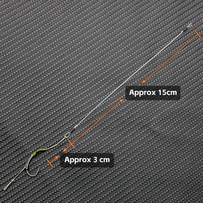 Carp Ready-Tied Slip-D Hair Rig with Boilie Hook - EXPROTAS