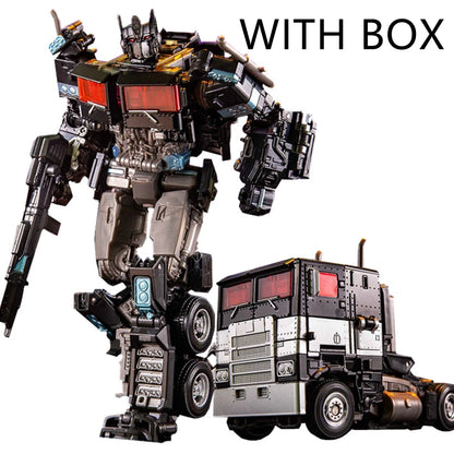 AOYI Transformation Deformation toy Action Figure Siege studio series SS38 KO Alloy truck container Scourge black convoy 3colors-EXPROTAS