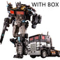 AOYI Transformation Deformation toy Action Figure Siege studio series SS38 KO Alloy truck container Scourge black convoy 3colors-EXPROTAS