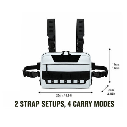 Fishing Waist Bag Waterproof Outdoor Tackle Pack for Hiking Camping