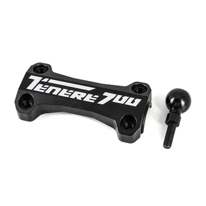 For Yamaha Tenere 700 CNC Handlebar Riser Top Clamp Cover 2019+
