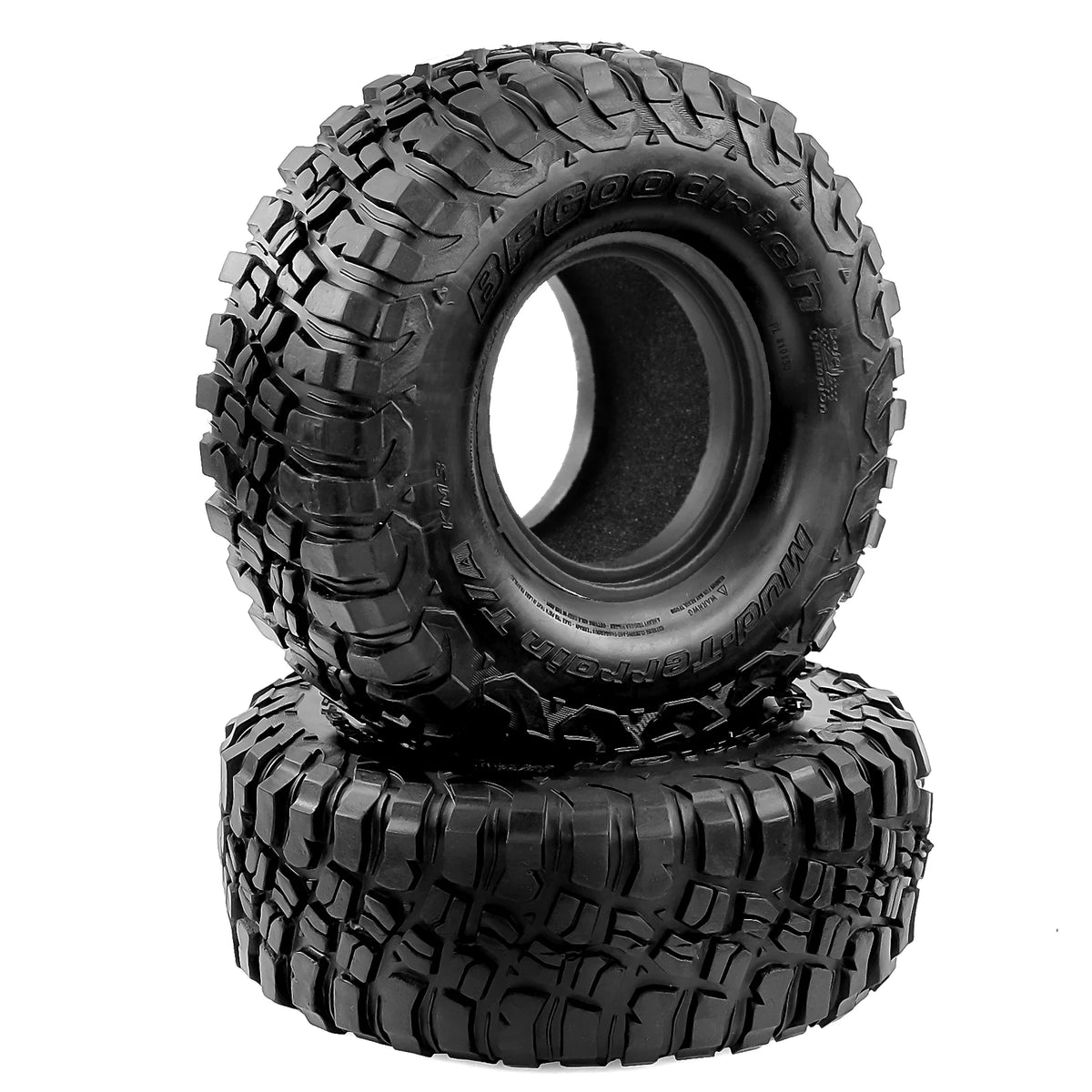 2.2" Rubber Tyre for 1/10 RC Crawler Car Axial SCX10 TRX4 D90 Gen8