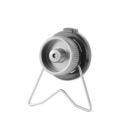 Camping Stove Adapter Butane Gas Connector Tank Valve Converter for Canisters