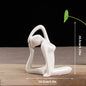 Abstract Ceramic Yoga Figurine 12 Styles Porcelain Lady Statue Home Decor Art