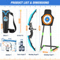 Bow And Arrows For Children Kids Archery Bow Practice Recurve Bow Outdoor Sports Game Hunting Shooting Toy Boys Gift Bow Kit Set-EXPROTAS