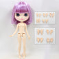 ICY DBS Blythe Doll 1/6 BJD Joint Body White Skin 30cm Custom Random Eyes