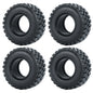 YEAHRUN 4Pcs 1.0inch Soft Rubber Wheel Tires 50/54/58/62/64/65mm for TRX-4M 1/18 Axial SCX24 1/24 RC Crawler Car Upgrade Parts-EXPROTAS