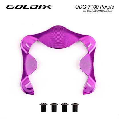 GOLDIX Aero Chainring Cover for Shimano R9200 R8100 R7100 R7000 1X Crankset