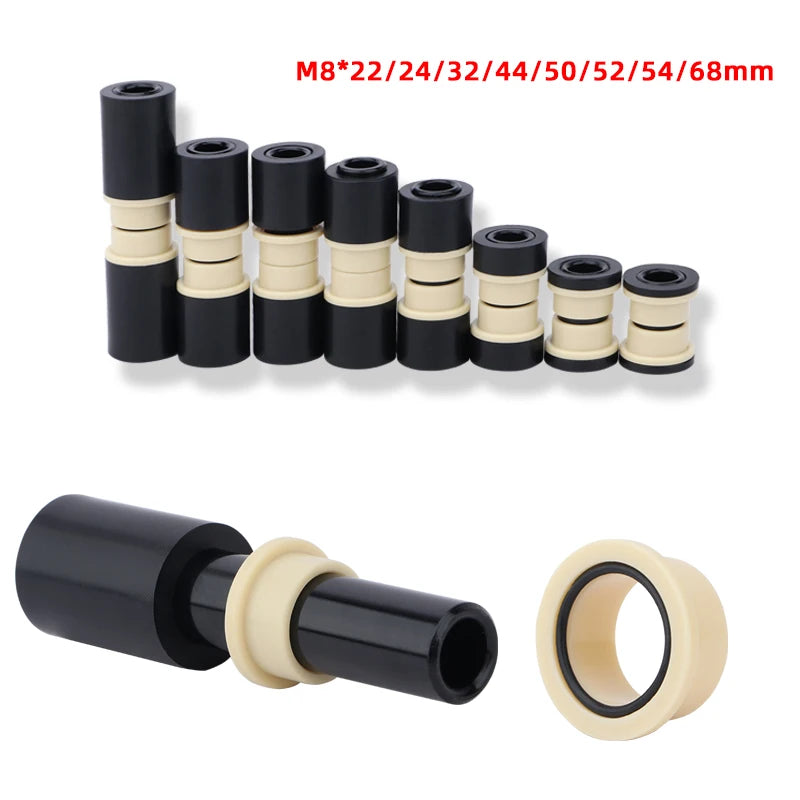MEROCA Mountain Bike Air Shock Absorber 125mm/150mm/165mm/190mm/200mm Scooter Alloy MTB Folding Bicycle Rear Shock Cycling Parts-EXPROTAS