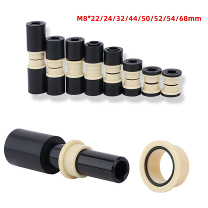 MEROCA Mountain Bike Air Shock Absorber 125mm/150mm/165mm/190mm/200mm Scooter Alloy MTB Folding Bicycle Rear Shock Cycling Parts-EXPROTAS