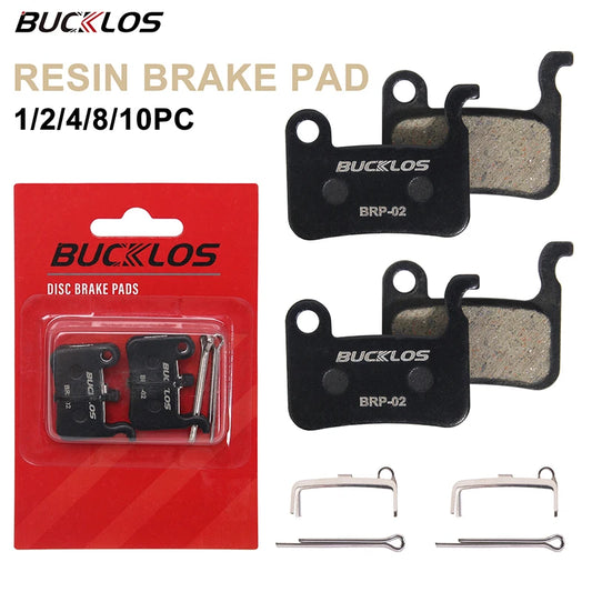 Resin Disc Brake Pads BUCKLOS for Shimano A01S M07 M535 MTB Road Bike