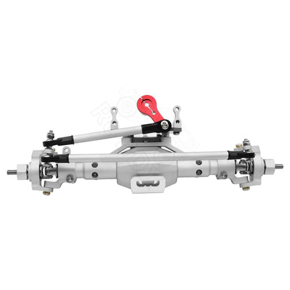 CNC Aluminum Diamond Front & Rear Axle for 1/10 RC Crawler Axial SCX10 II 90046/90047 - EXPROTAS