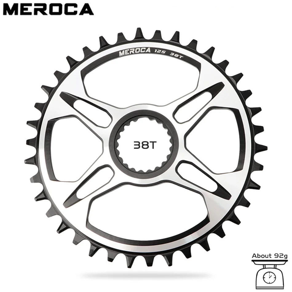 MEROCA 0mm Offset Narrow Wide Chainring for Shimano 12S M7100 M8100 M9100 - EXPROTAS