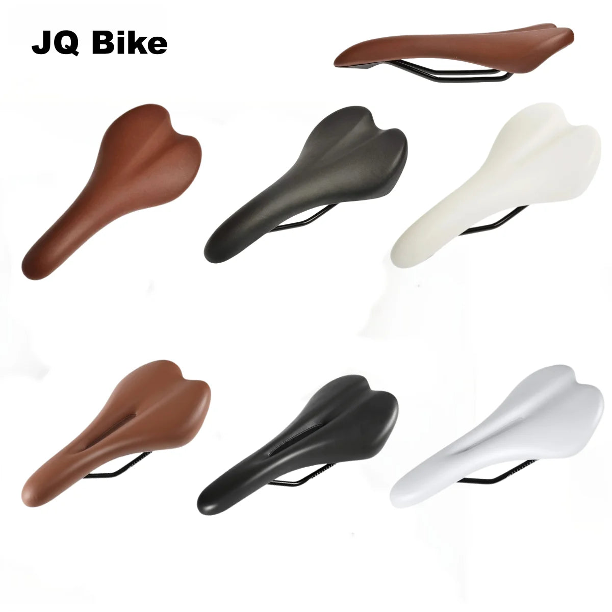 Bicycle Saddle Medium Padding Bike Seat for Mountain Road Bikes Comfort
