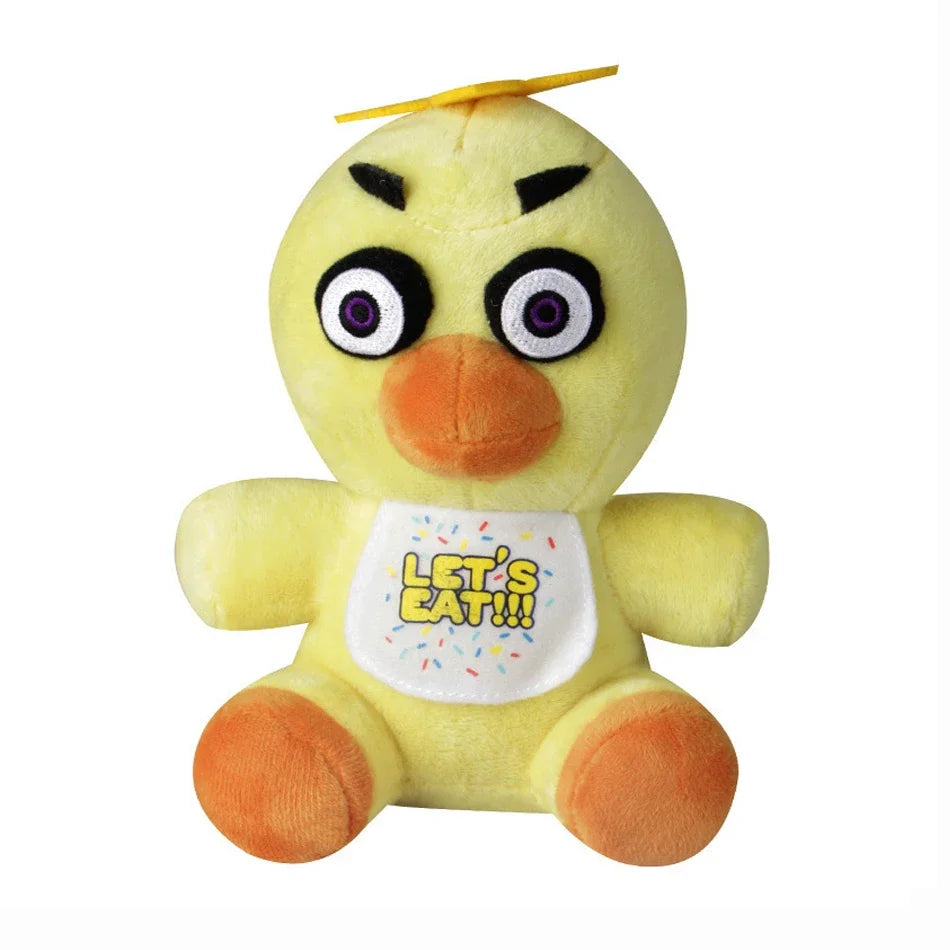 18CM FNAF Freddy Plush Toy Soft Stuffed Bear Game for Kids