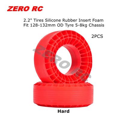 RC Crawler Tire Inserts Silicone Rubber Foam 1/10 Fit 1.9" 2.2" Wheels