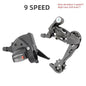 MicroNEW Mountain Bike Rear Derailleur 3x7 3x8 3x9 3x10 3x11 Speed with Internal Shift Cable MTB Bicycle Front Shifter