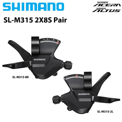 Shimano SL-M315 Rapidfire Plus Trigger Shifter with Cable 2/3x7/8 Speed Options