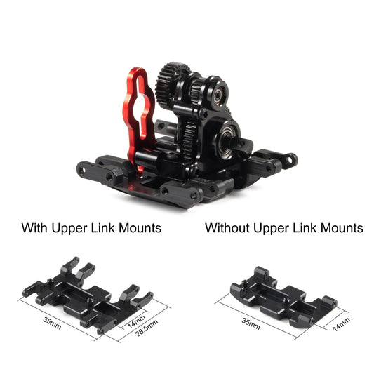 NOD-24 Ultralight Mini Transmission Delrin Skid 1/24 RC Crawler SCX24 AX24