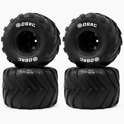 1.0 Crawler Tire for RC Monster Truck Wheel Rim 49mm 70mm 1/24