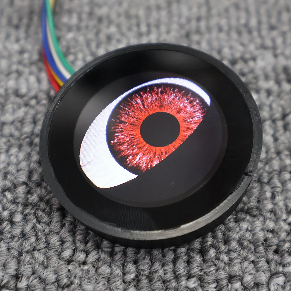 New Dynamic LED Car Headlights Devil Eye LED Eye Light Headlight Assembly Modified Eagle Eye Light Cars Accessories-EXPROTAS