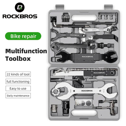 ROCKBROS 44-in-1 Bike Repair Tool Kit Professional Cycling Multifunction Set