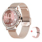 MEVADEN Rosegold Smart Watch For Lady Bluetooth Call 100+Sports Mode Fitness Women Smartwatch DIY Dials For IOS Android NX19-EXPROTAS