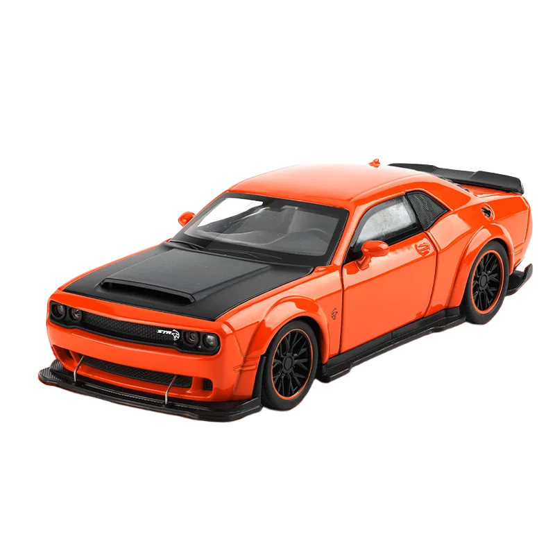 1:32 Dodge Challenger SRT Hellcat Redeye Diecast Alloy V8 Model Car