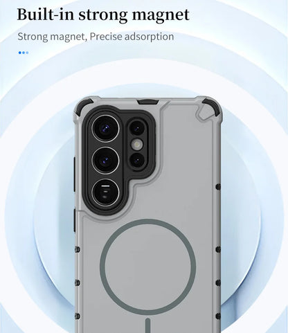 Magnetic Phone Case for Samsung S24 S25 S26 Ultra Shockproof Cover