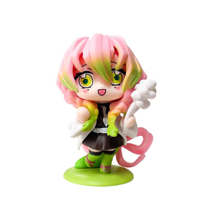 Demon Slayer Blind Box Figure Tanjiro Nezuko Anime PVC Collectible Toy