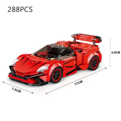 Car Series Building Blocks Model Sets Sports Racing Speed Champion DIY Educational Bricks Toys Boys Kids Adult Christmas Gifts-EXPROTAS