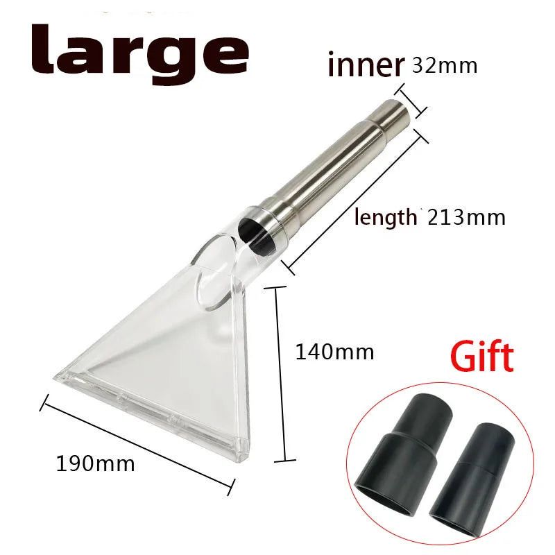 Cleaning Vacuum Clear Extractor Attachment for Upholstery Carpet Car