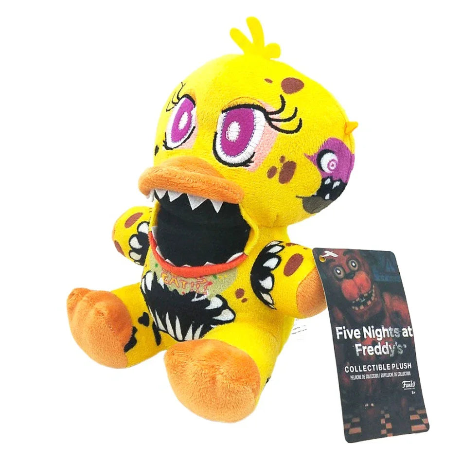 18CM FNAF Freddy Plush Toy Soft Stuffed Bear Game for Kids