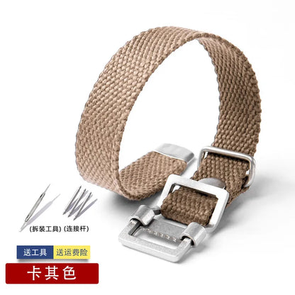 22mm Watch Strap Nato for Rolex Submariner Vintage Military Canvas
