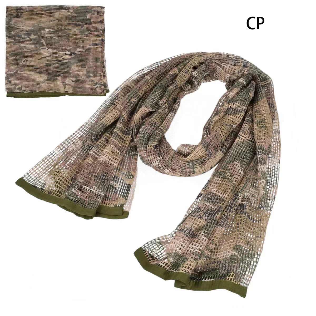 Veil Camo Mesh Scarf for Outdoor Camping Hiking Hunting Activities