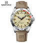 NAVIFORCE Men Casual Sport Military Quartz Calendar Wrist Watch for Man Business Leather Waterproof Male Clock Relogio Masculino-EXPROTAS