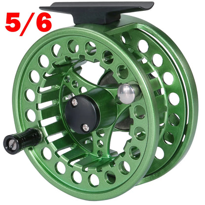 Sougayilang Fly Fishing Reel 5/6 7/8, Die-Cast Aluminum Spool, 11kg Max Drag