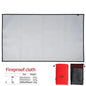 Outdoor Camping Fireproof Cloth BBQ Insulation Mat Flame Retardant Fiberglass Pad