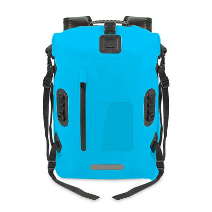 30L Waterproof Dry Bag Backpack Fishing Kayak Raft Swim Trek Gear